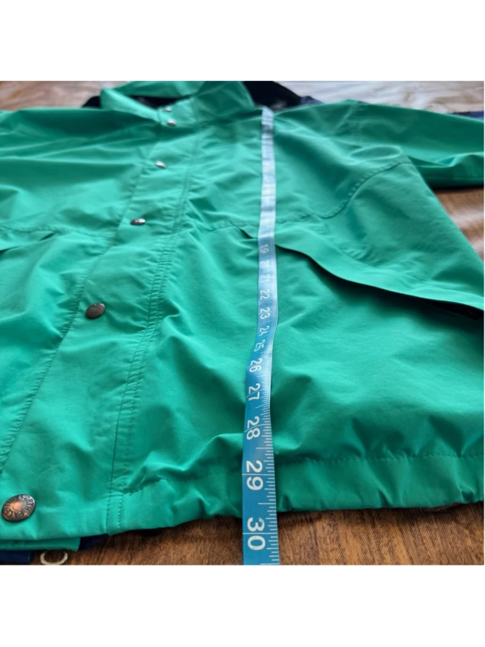 Vintage Men's The North Face Teal Blue Gore-Tex Jacket Size M Made in USA